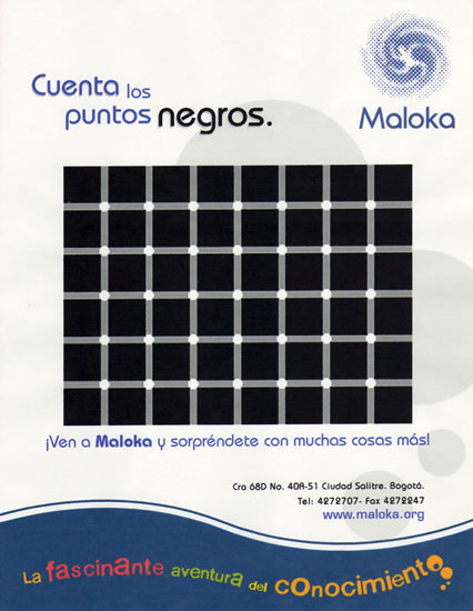 Diseño de aviso publicitario para revista. — Maloka, Diseño Gráfico