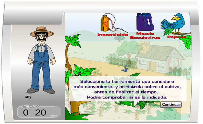 Juego interactivo para módulo del museo. — Maloka, Multimedia